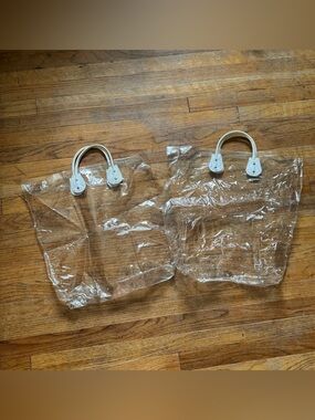 Vintage Clear Tote Bags